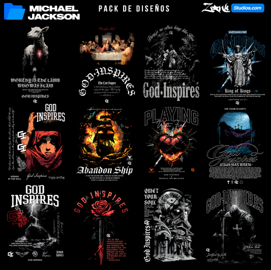 PACK DE DISEÑOS DTF DTG SUBLIMACIÓN Y SERIGRAFÍA 2026