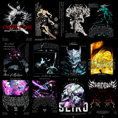 PACK DE DISEÑOS DTF DTG SUBLIMACIÓN Y SERIGRAFÍA 2026