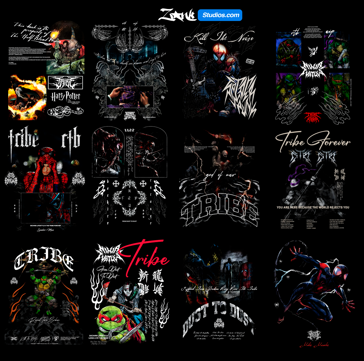 PACK DE DISEÑOS DTF DTG SUBLIMACIÓN Y SERIGRAFÍA 2026