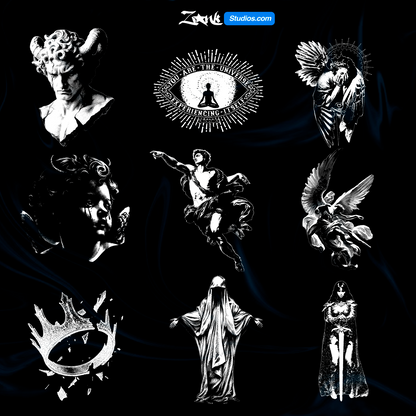 PACK DE DISEÑOS DTF DTG SUBLIMACIÓN Y SERIGRAFÍA 2026
