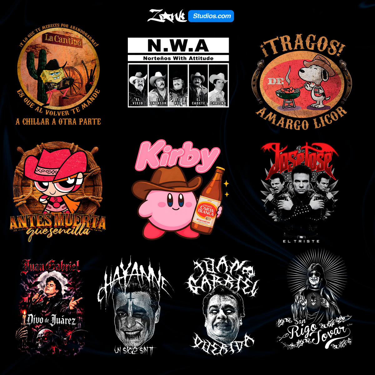 PACK DE DISEÑOS DTF DTG SUBLIMACIÓN Y SERIGRAFÍA 2026