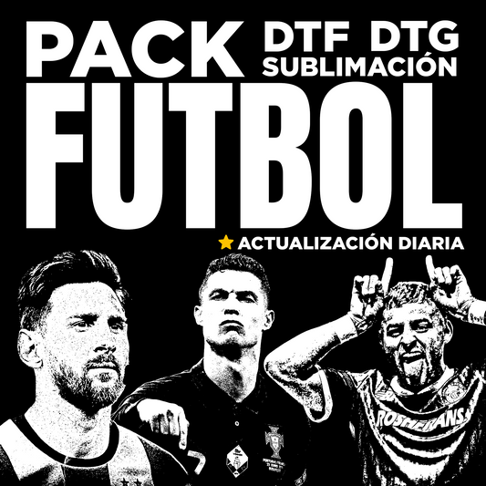 PACK FUTBOL DISEÑOS DTF 2026