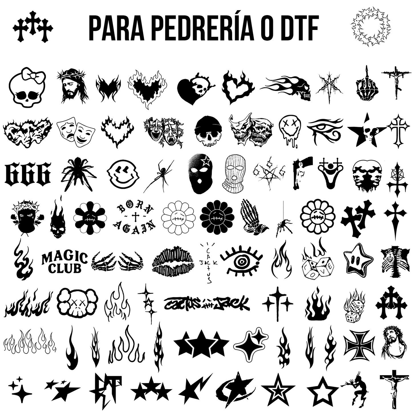 PACK DE DISEÑOS DTF DTG SUBLIMACIÓN Y SERIGRAFÍA 2026
