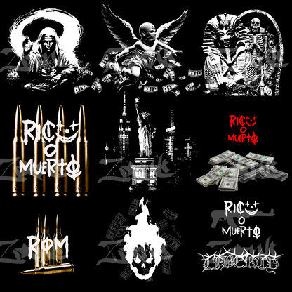 PACK DE DISEÑOS DTF DTG SUBLIMACIÓN Y SERIGRAFÍA 2026