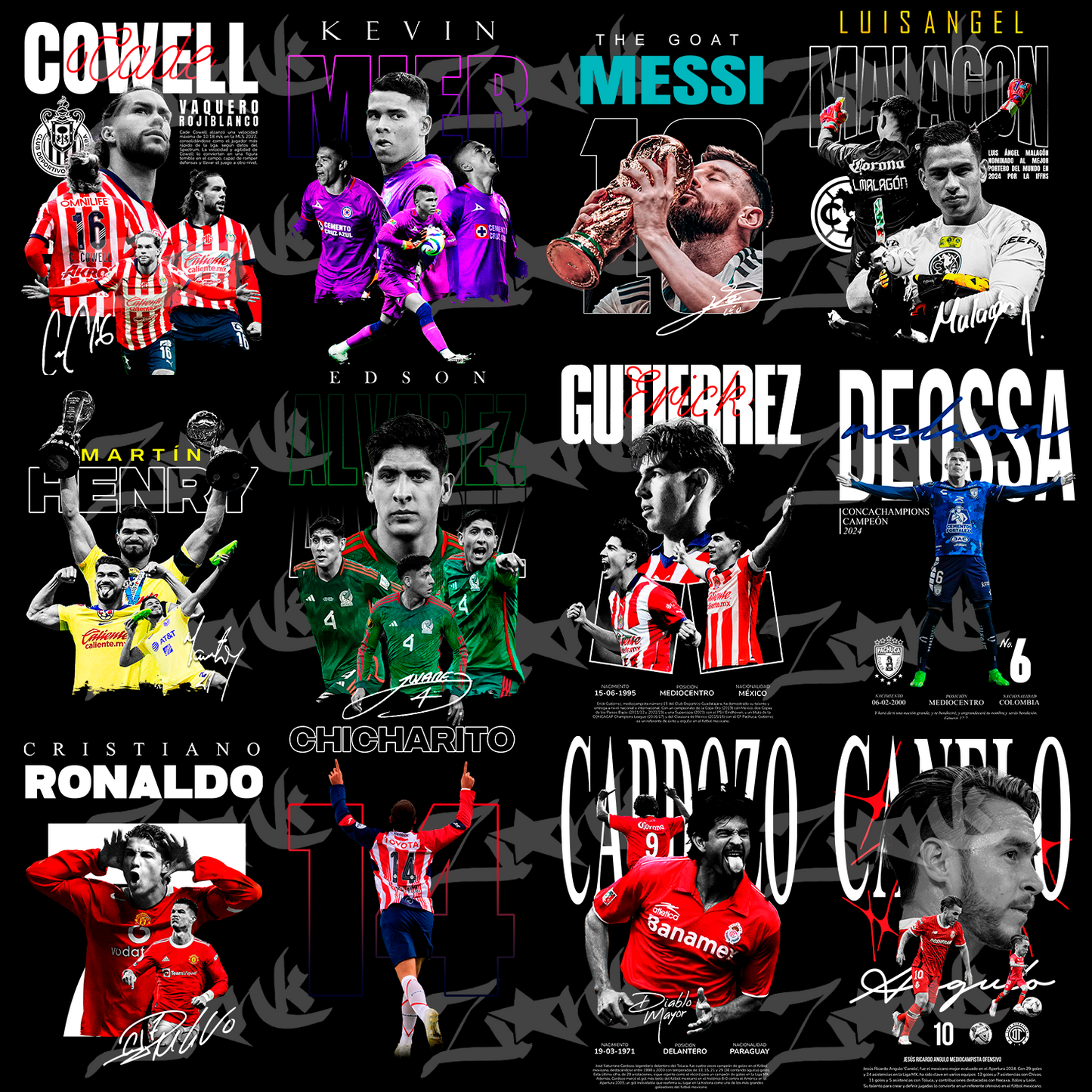PACK FUTBOL DISEÑOS DTF 2026