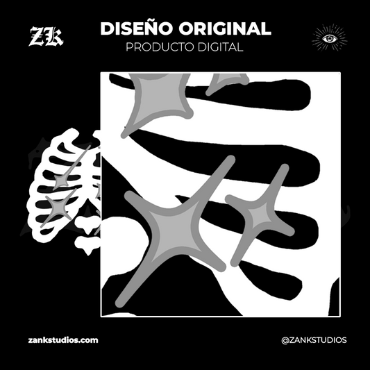 DISEÑO Skeleton Star