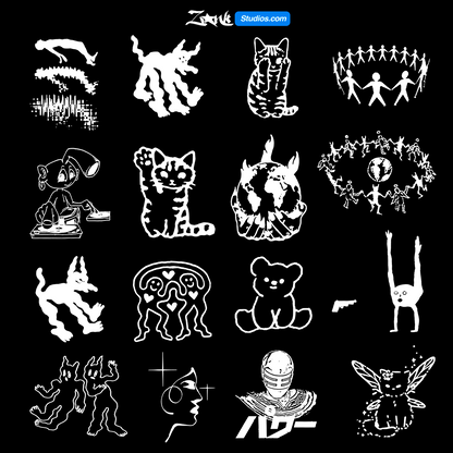 PACK DE DISEÑOS DTF DTG SUBLIMACIÓN Y SERIGRAFÍA 2026